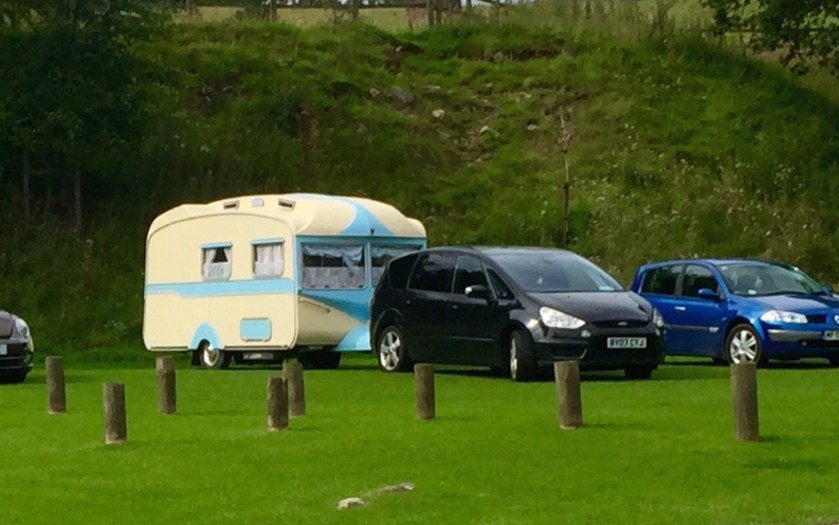 #sundaysevens vintage caravan