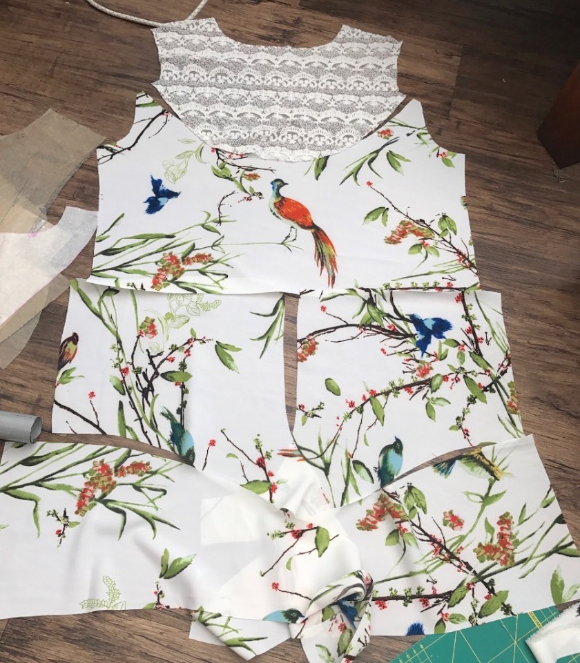 #M7577 #thimberlina #mccalls7577 #playsuit #jumpingintojune8