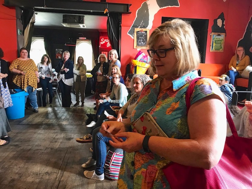 #sewupnorth #thimberlina #sewingmeetup #fabricshopping12